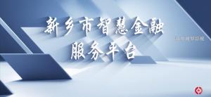 數(shù)字新鄉(xiāng)。智慧金融服務(wù)平臺